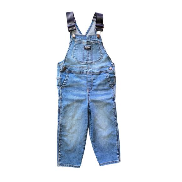 OshKosh Other - OshKosh Kids Denim Carpenter Overalls in Size 5 Toddler Durable All Season